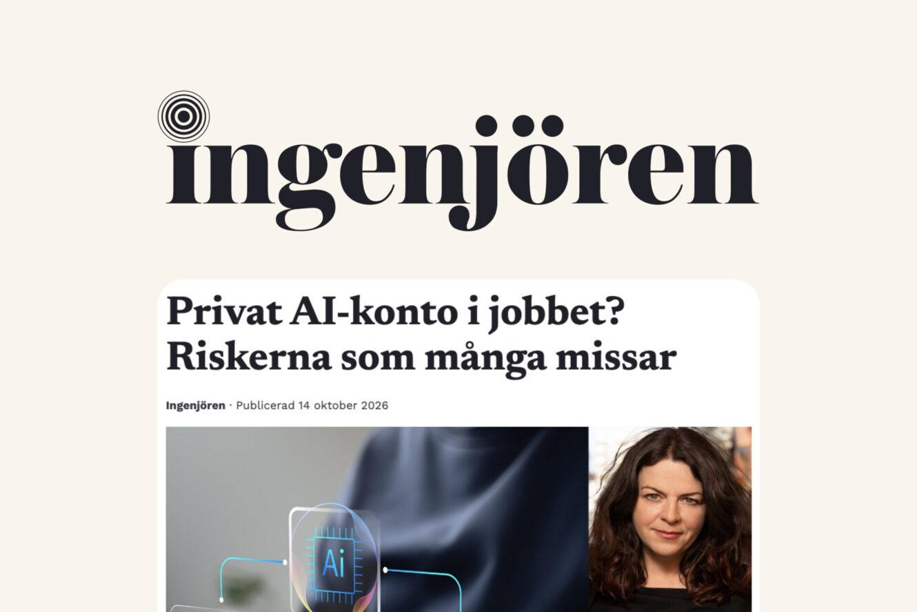 Så skapar vi tryggare AI-användning på jobbet
