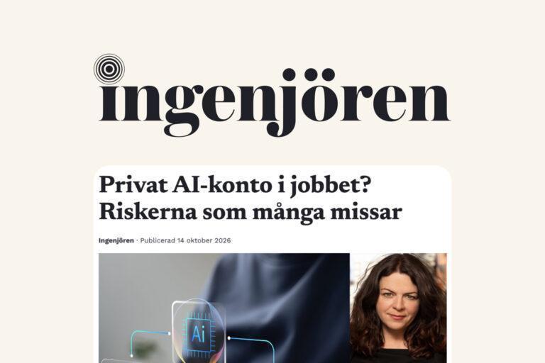 Så skapar vi tryggare AI-användning på jobbet